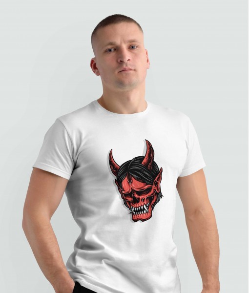 Мъжка тениска с щампа Готика Devil - TShirtArtShop.com